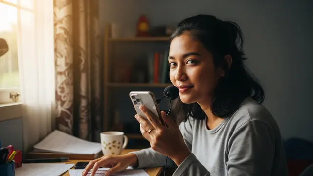 Pilihan yang Paling Masuk Akal untuk Pekerja dengan Gaji Pas Pasan Jasa Voice Over Sederhana Bahasa Indonesia