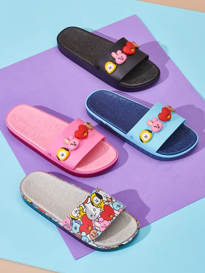Kolaborasi Vegan Footwear Brand Melissa dengan BT21 kini hadir di Indonesia, seperti apa koleksinya?