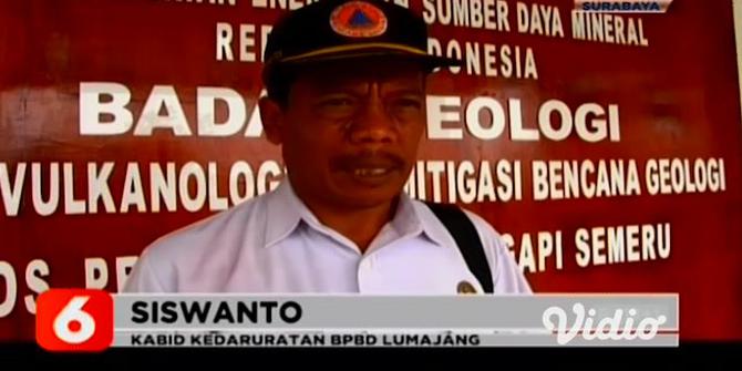 VIDEO: Status Waspada Level 2, BPBD Pantau Perkembangan Gunung Semeru