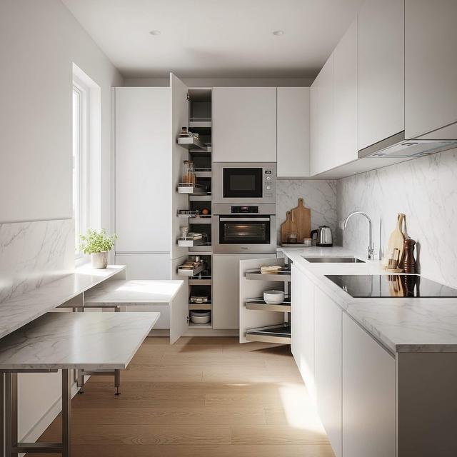 Desain Dapur Kecil Ukuran 3x3 Tapi Terasa Lega