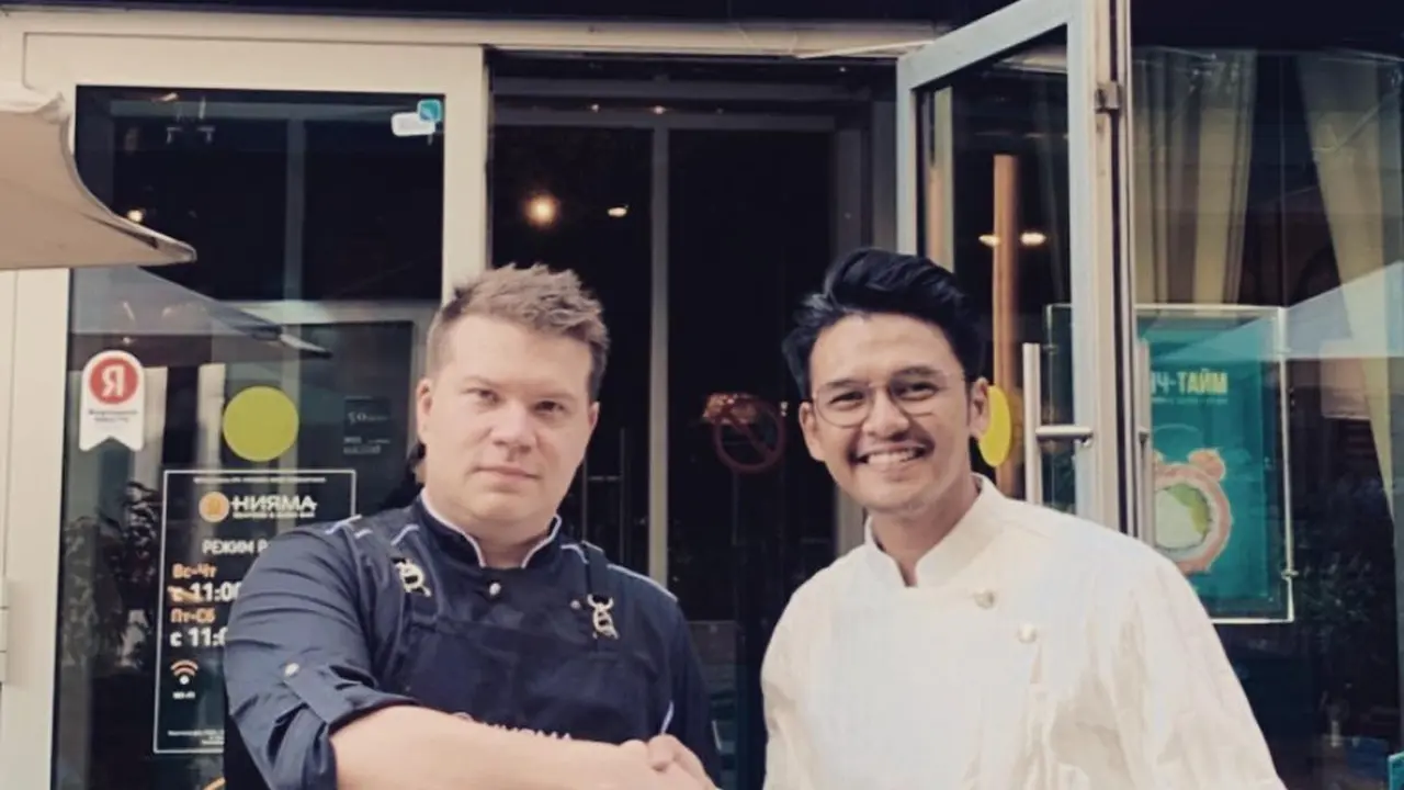 Chef Aziz Amri di Rusia (Instagram/azizamree)