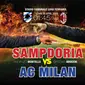 Sampdoria vs AC Milan (Liputan6.com/Trie yas)