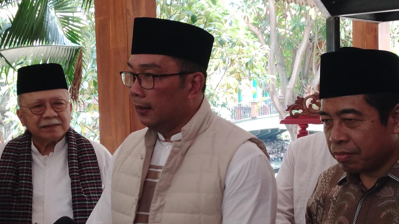 Ridwan Kamil Ogah Ditanya soal Persija: Saya Tidak Mau Politisasi Sepak Bola
