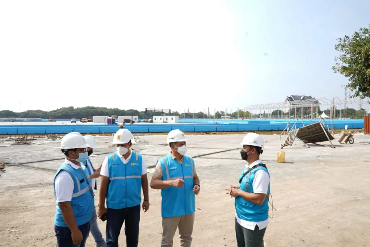 Daya listrik yang dibutuhkan dalam ajang balap mobil listrik atau Formula E sebesar 7 MVA akan dipenuhi PLN dari energi hijau. (Dok PLN)