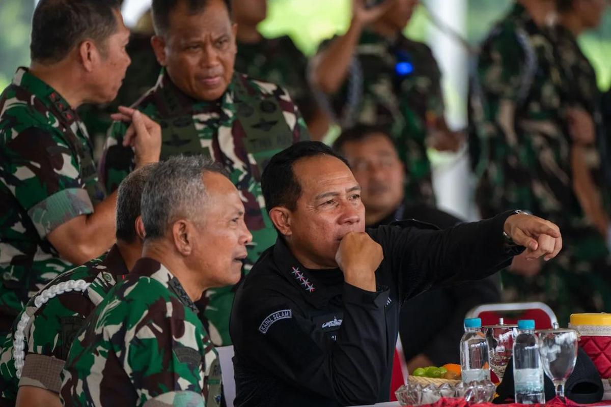 Momen Panglima TNI Cek Kesiapan Jelang HUT Ke-79 TNI