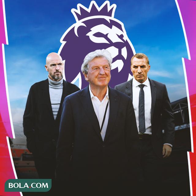 Liga Inggris - Erik ten Hag, Roy Hodgson, Brendan Rodgers