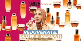 Rangkaian skincare Sulwhasoo Concentrated Ginseng Rejuvenating Line (CGR Line) bisa meremajakan kulit wajah hanya dalam waktu 7 hari. Memiliki kandungan Ginseng yang telah diteliliti selama 60 tahun. Penasaran reviewnya seperti apa? Saksikan video berikut ini selengkapnya! #Fimelabeautyreview #fmlmmd