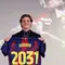 Klub juara Liga Spanyol 2025/2026 Barcelona resmi mengontrak penyerang sayap asal Inggris Anthony Gordon dari Newcastle United, Sabtu (30/5) pagi WIB. (AFP/Josep Lago)