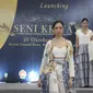 Fashion show yang menampilkan lebih dari 50 busana buatan 12 desainer Yogyakarta di atrium Hartono Mall Yogyakarta, Rabu (20/10/2021), menandai diluncurkannya Aira Fashion On The Spot 202