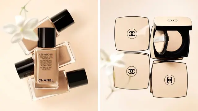 Foto koleksi foundation terbaru dari Chanel