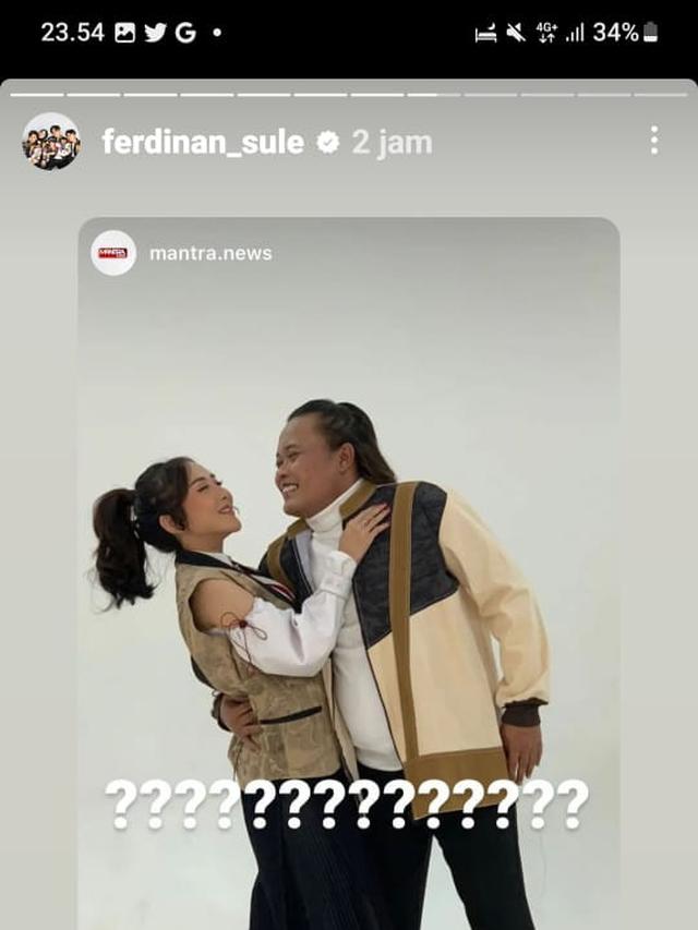 Sule dan Ucie Sucita tampil mesra