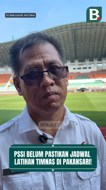 PSSI belum pastikan jadwal latihan Timnas Indonesia di Stadion Pakansari, Cibinong, Bogor
