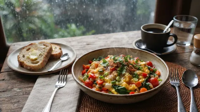 Menu Sarapan Hangat pada Pagi Hujan