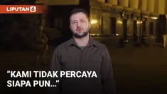 Presiden Ukraina, Volodymyr Zelensky, menanggapi janji Rusia yang akan mengurangi serangan di wilayahnya. Dalam pernyataannya, Zelensky mengatakan dirinya tidak percaya dengan siapapun, dan siap mempertahankan dan berjuang untuk wilayahnya.