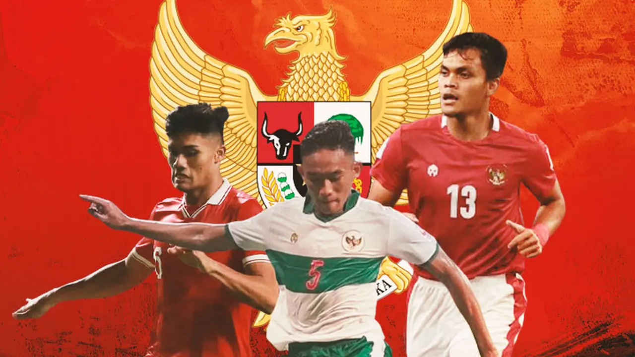 Timnas Indonesia - Ramadhan Sananta, Rizky Ridho, dan Rachmat Irianto
