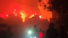 Kronologi 500 Rumah di Bangka Selatan Terbakar