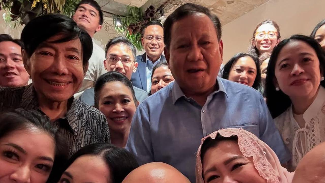 Momen Mahal Kumpul Anak Presiden Soekarno Sampai Prabowo, Ada Pose Imut Kaesang