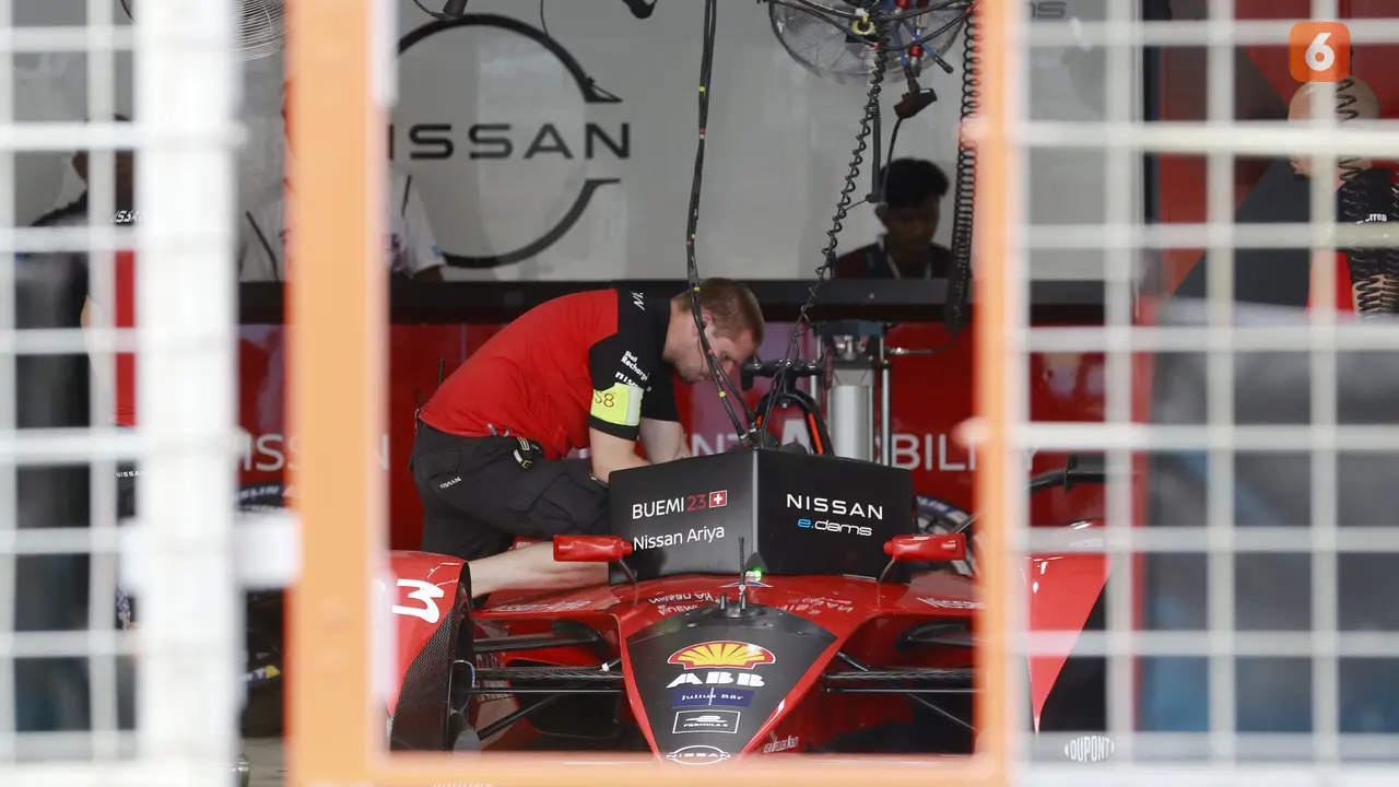 Sesi Shakedown Formula E Jakarta