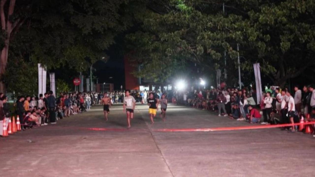 Cegah Balap Lari Liar, Polisi Gelar Fun Night Run