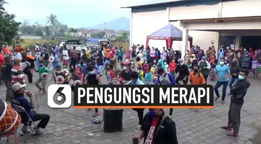 thumbnail pengungsi merapi menari