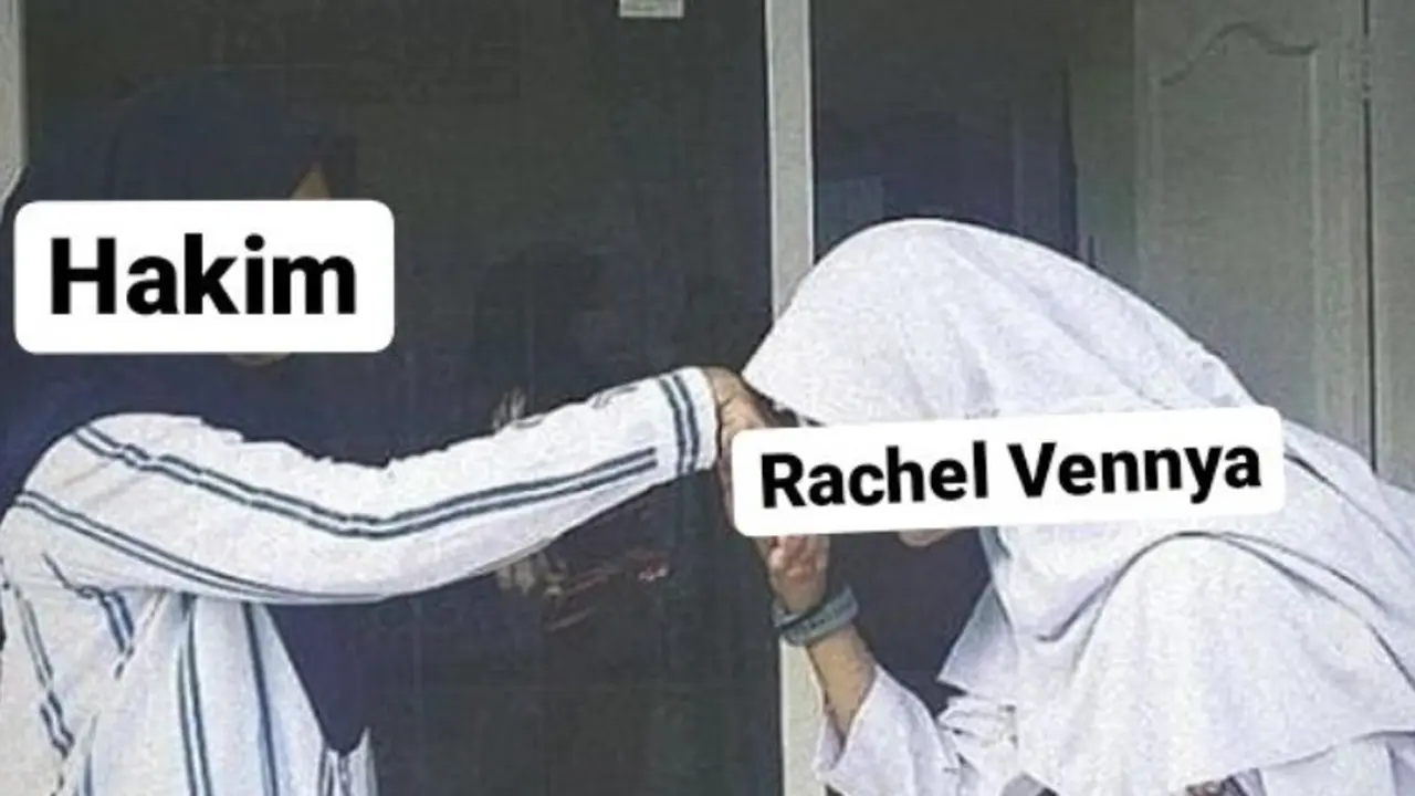 Tak Ditahan, 7 Meme Rachel Vennya Cium Tangan Hakim Buatan Warganet