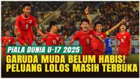 3 Fakta Kekalahan Indonesia U-17 dari Brasil U-17 di Piala Dunia U-17 2025, Garuda Muda Belum Habis