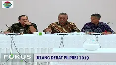 Sementara, tanggal debat kelima ditetapkan dengan mengundi secara acak. Di depan awak media, Ketua KPU Arief Budiman mengambil angka 13 dan diputuskan 13 April sebagai pelaksanaan debat terakhir.