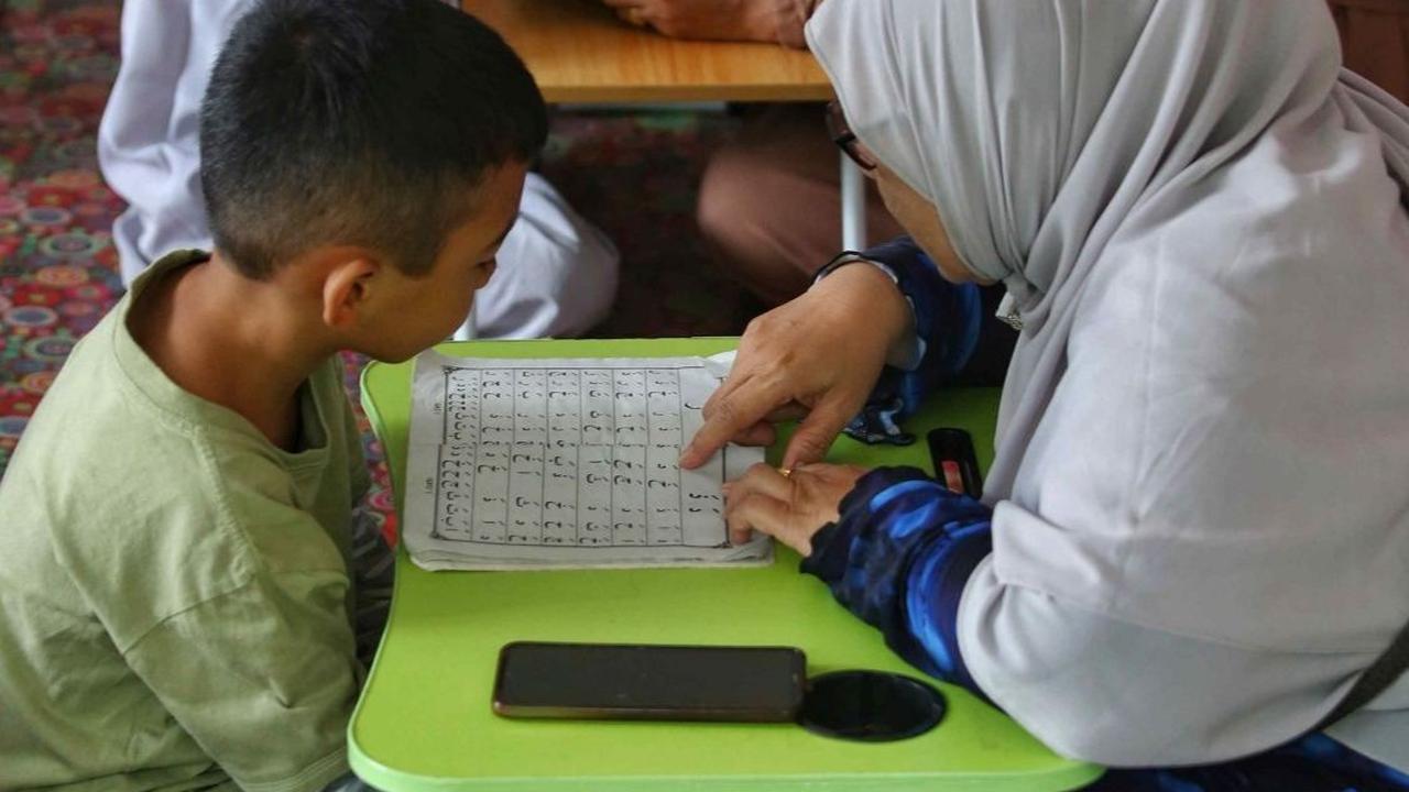 Kegiatan pesantren kilat ini mengusung tema Gema Ramadhan Malinjo. Foto Liputan6.com / Angga Yuniar