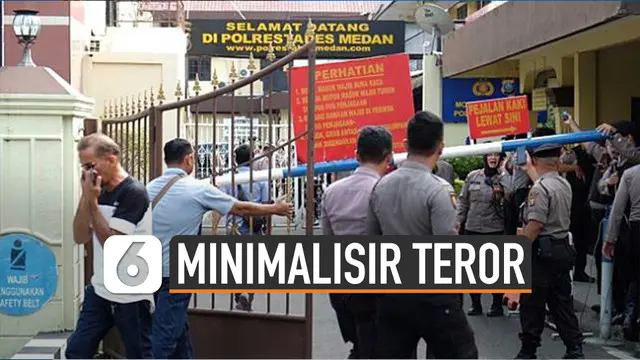 Sebelumnya teror bom di wilayah kantor polisi beberapa kali terjadi. Dalam kondisi tertentu kepolisian lakukan pengamanan ketat pada pengunjung.