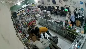 Pria Bermasker Rampok Agen Laku Pandai di Serdang Bedagai