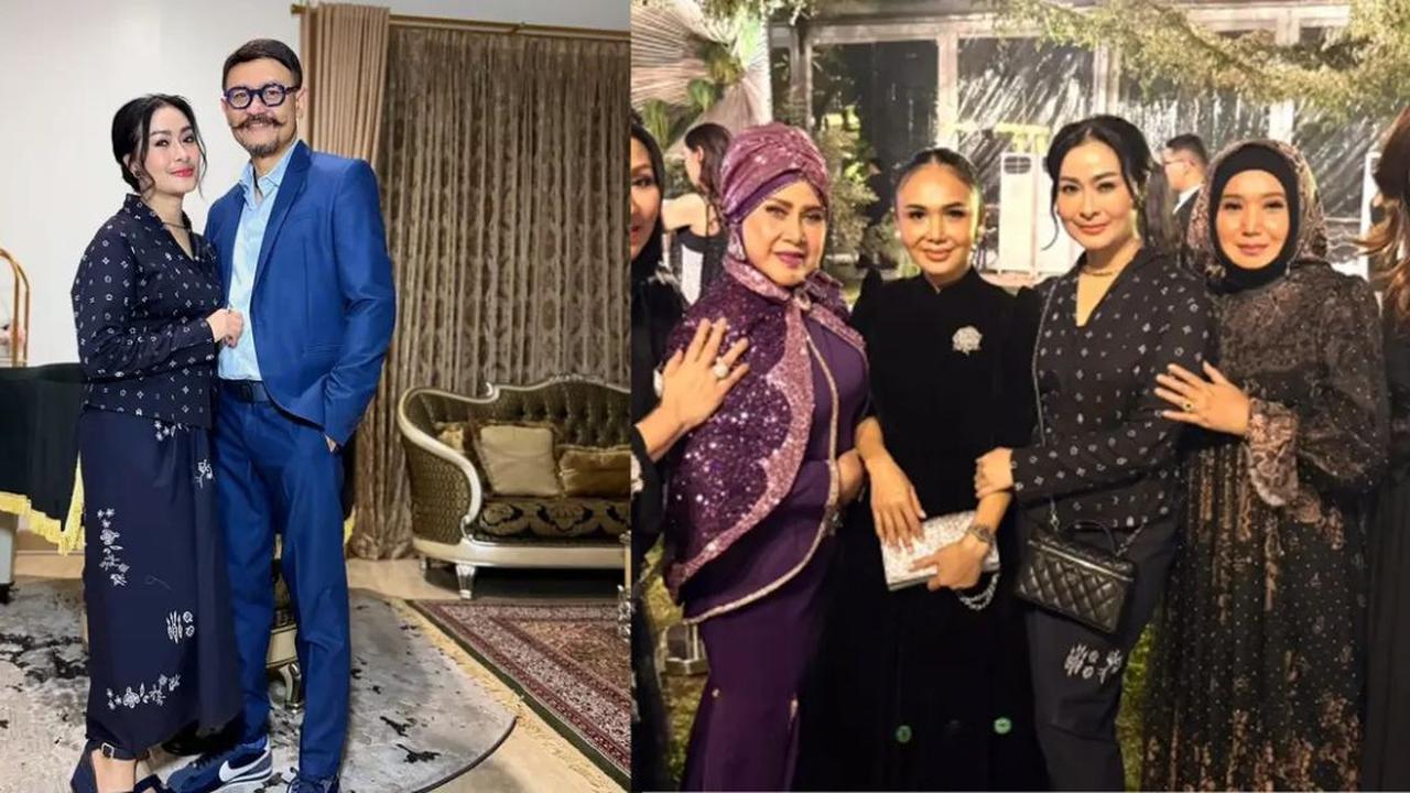 Model Kebaya Hitam ala Iis Dahlia di Resepsi Putri Ikke Nurjanah, Elegan Bersahaja Bisa Jadi Inspirasi Outfit