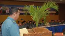 Citizen6, Surabaya: Dalam amanatnya Komandan Kobangdikal Laksda TNI Djoko Teguh Wahojo menyampaikan penyelenggaraan kegiatan lomba cerdas cermat bela Negara ini mempunyai dua makna strategis. (Pengirim: Penkobangdikal).