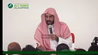 Syekh Ali Jaber saat berdakwah. (Yayasan Syekh Ali Jaber via YouTube Syekh Ali Jaber)