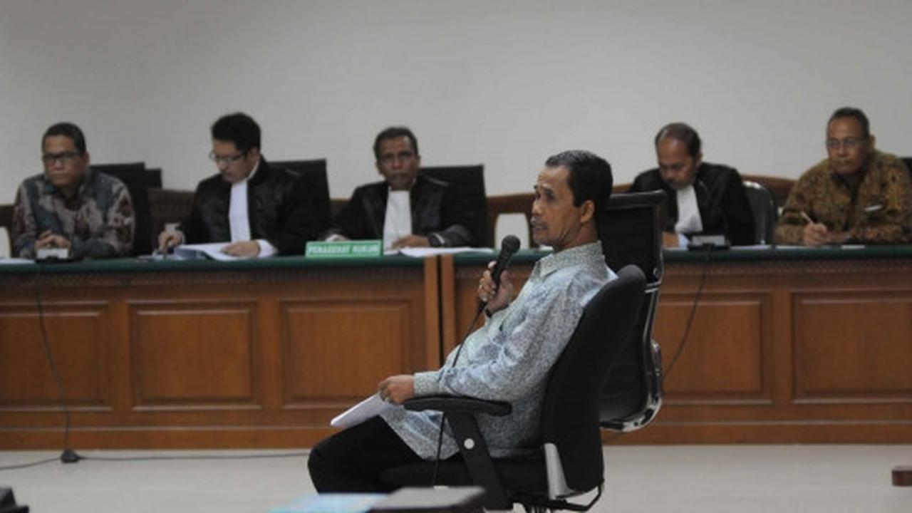 Mantan Ketua KPUD Lebak bersaksi di sidang Amir Hamzah-Kasmin