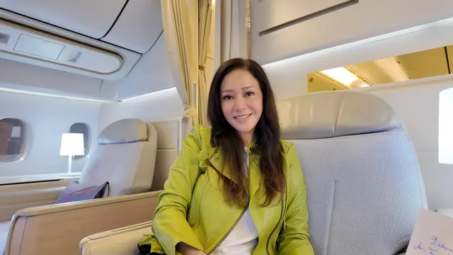 Back To Wife Duty, Tampilan Fresh Maia Estianty Temani Irwan Mussry Bertugas Setelah Mantu