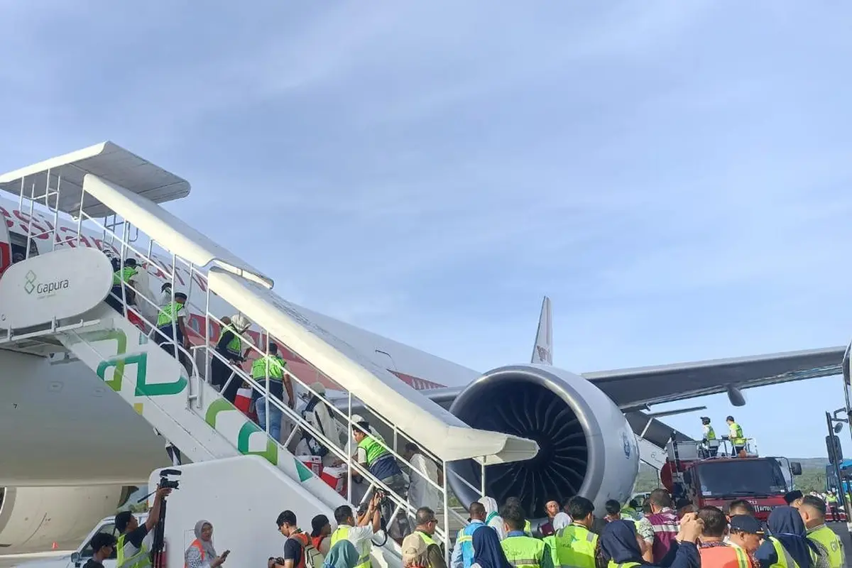 Garuda Indonesia mengakui, insiden pesawat terbang yang mengangkut jemaah haji akan menjadi pembelajaran.