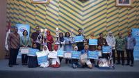 Para pemenang Duta SIGAP. (Liputan6.com/Tri Ayu Lutfiani)