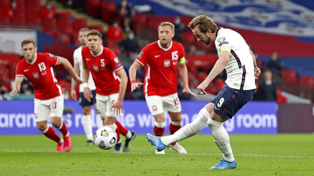 FOTO: Inggris Raih Poin Penuh Hadapi Polandia di Wembley