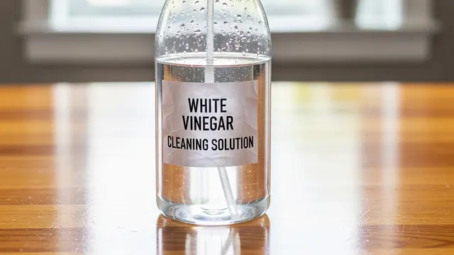 Larutan Cuka Putih dan Air