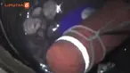 Seorang wanita terjatuh kemudian pingsan di sumur kecil sedalam 50 m.  