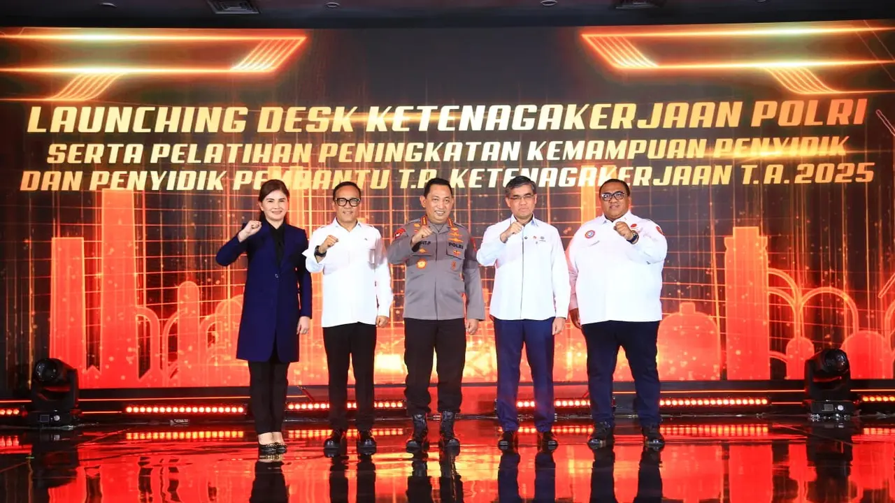 Kapolri Luncurkan Desk Ketenagakerjaan Polri