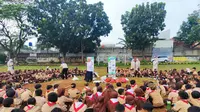 Ketika Ratusan Siswa di Rempoa Belajar Mengolah Sampah