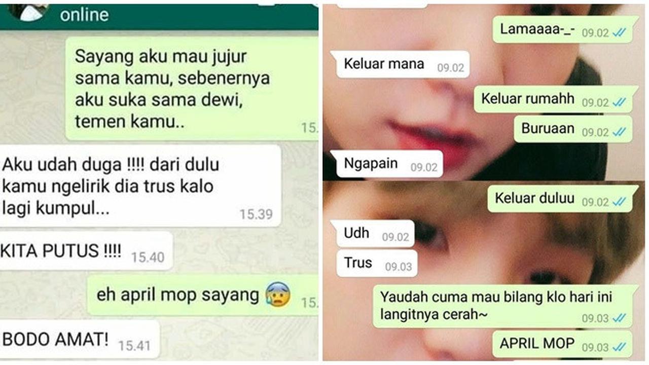 Nyeleneh, 6 Chat Prank April Mop Ini Bikin Kesal Sekaligus Ketawa Geli