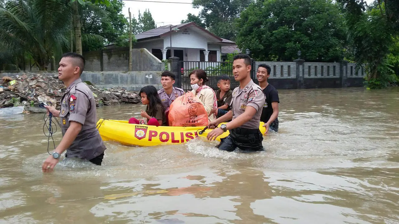 Balita dan Lelaki Paruh Baya Jadi Korban Banjir Deliserdang