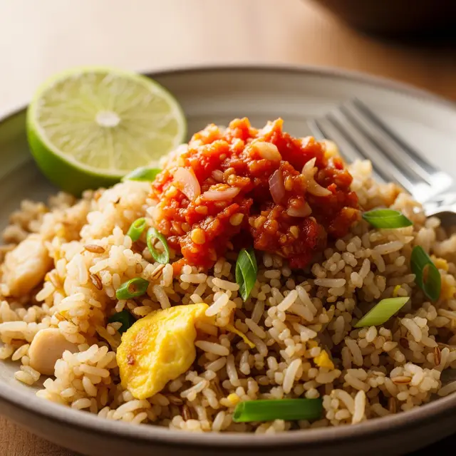 Nasi Goreng Sambal Sisa (Gemini AI)