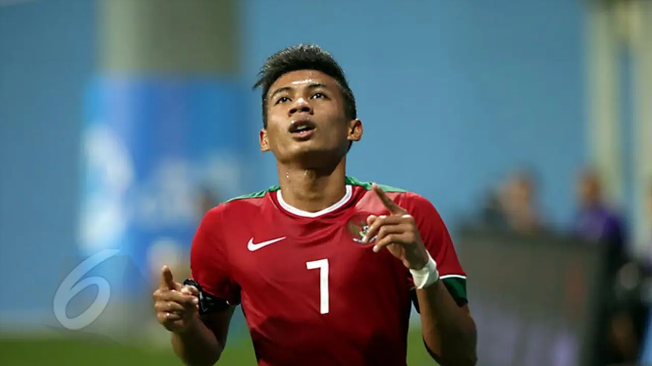 Ahmad Nufiandani cetak satu gol di laga Indonesia U-23 vs Kamboja U-23