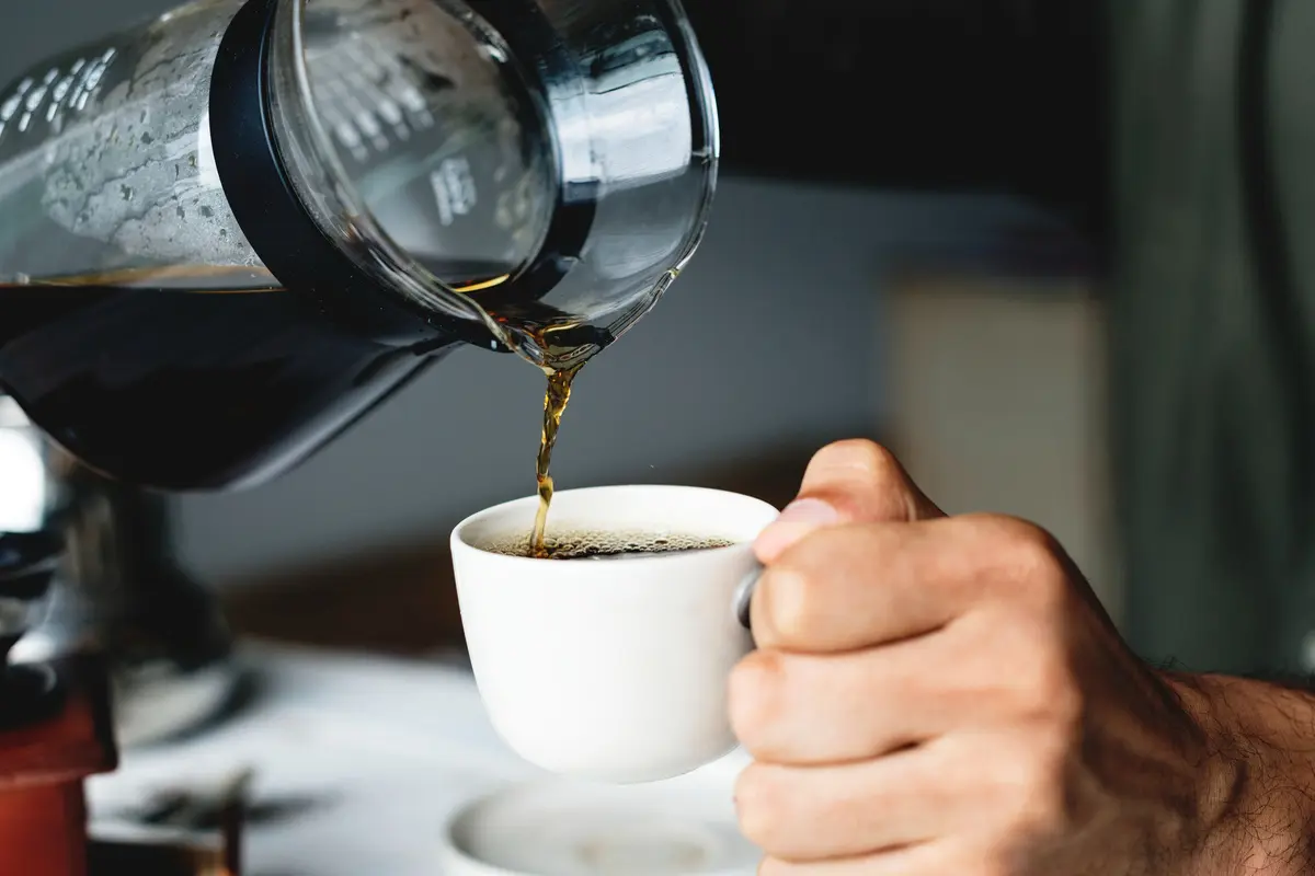 Ilustrasi Minum Kopi