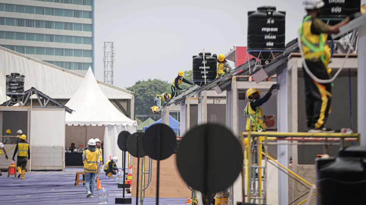 Adapun bidang yang dilombakan para tenaga kerja konstruksi adalah: