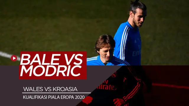 VIDEO: Jelang Wales Vs Kroasia, Gareth Bale Pahami Luka Modric Sejak Dulu