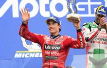 Marc Marquez 80 Persen Bisa Kecelakaan di MotoGP Prancis, Malah Finish Kedua
